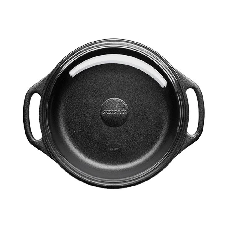 Cocotte Ronde 4l Couvercle Verre – Image 2