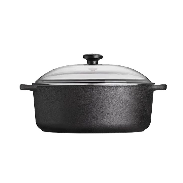 Cocotte Ronde 4l Couvercle Verre – Image 3