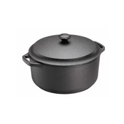 Cocotte En Fonte Ronde 4 Litresavec Couvercle