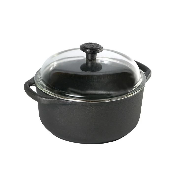 Cocotte Ronde 4l Couvercle Verre – Image 4