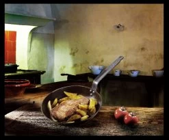 Poêle Minéral En Tole D'acier Ø 20 Cm