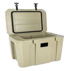 Glacière Rigide 50L Sable - Longue Durée 12 Jours