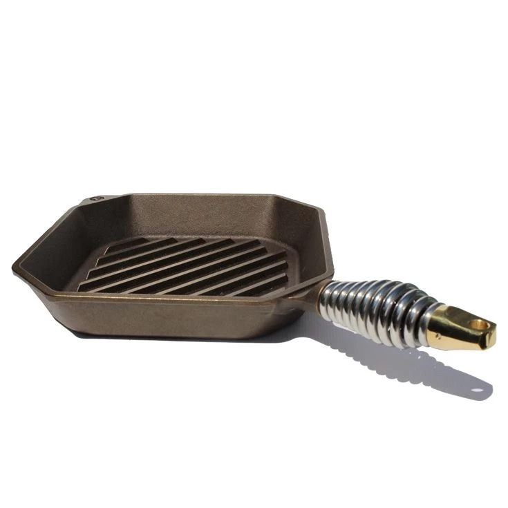 Poele Grill Carrée 30 Cm - Poignée Inox – Image 5