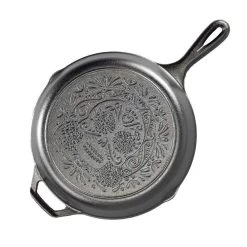 Poele Fonte Ø 26 Cm Série Tête De Mort