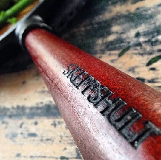 Poele Sauteuse En Fonte Ø 24 Cm - Poignée Hêtre – Image 5