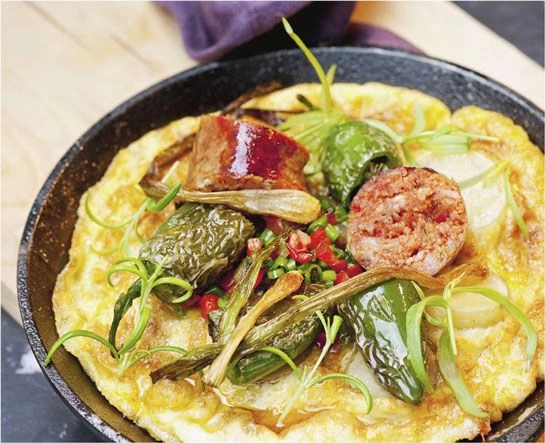 Poele A Frire En Fonte Ø 34 Cm - Poignée Hêtre – Image 2